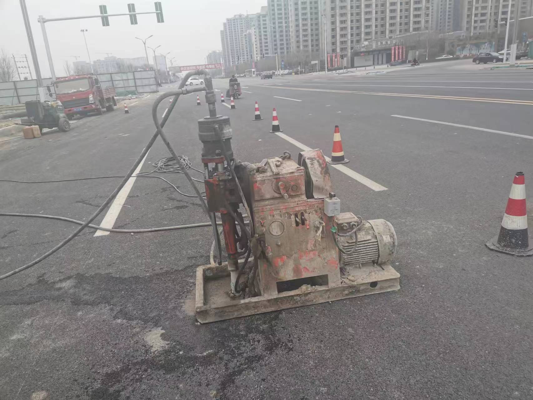 察哈尔右翼前路基注浆